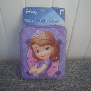 Disney Sofia Soft Case 7" Universal Tablet Sleeve Gift Idea NEW